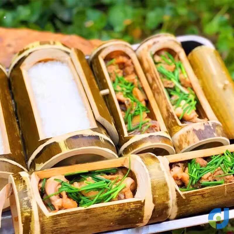 竹筒饭蒸筒家用蒸米饭的竹筒蒸饭新鲜饭筒模具天然商用竹桶竹子