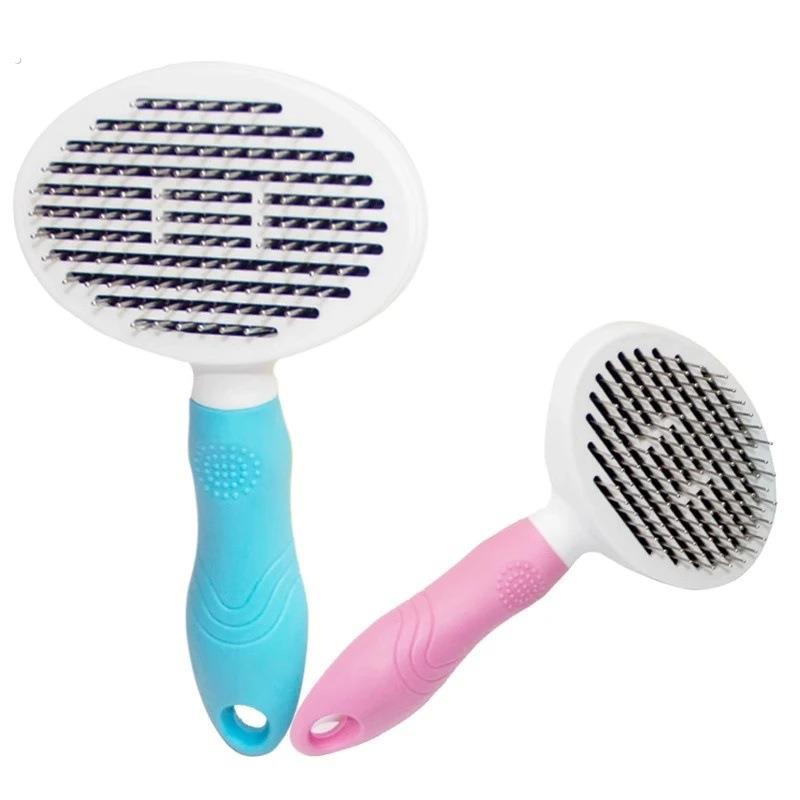 猫毛清理器猫咪梳子圆形猫毛梳子去浮毛狗毛梳子宠物用品