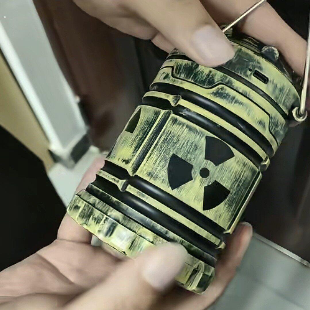 工厂好物核能小夜灯核能量露营灯树脂核反应堆灯笼礼物手提夜灯气