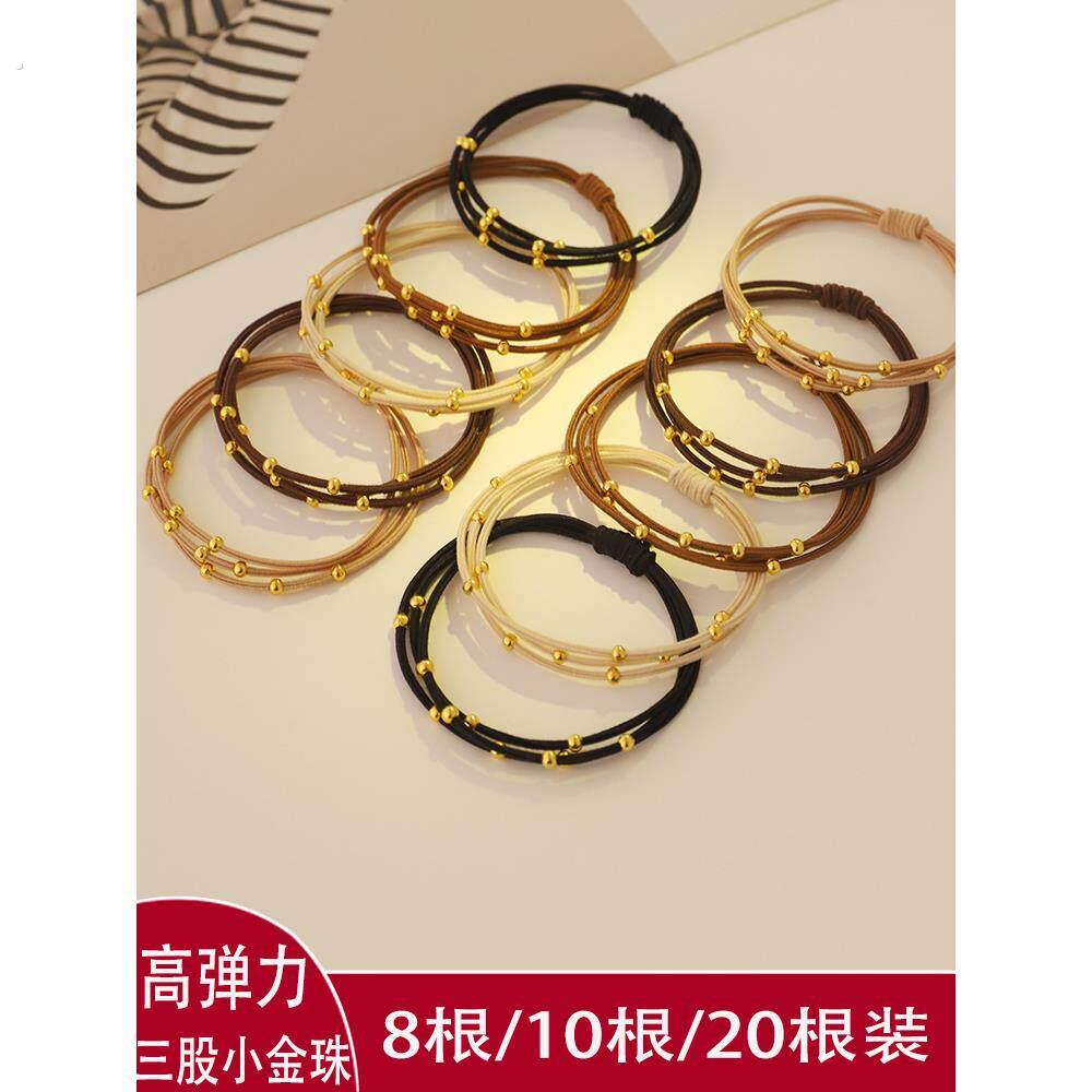 头绳2024年新款高弹力耐用简约橡皮筋扎头皮套发圈女马尾发绳气质
