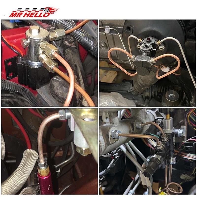 3/16制动管扩口工具带3/16-7.5米煞车管蚊香盘套件及割管器