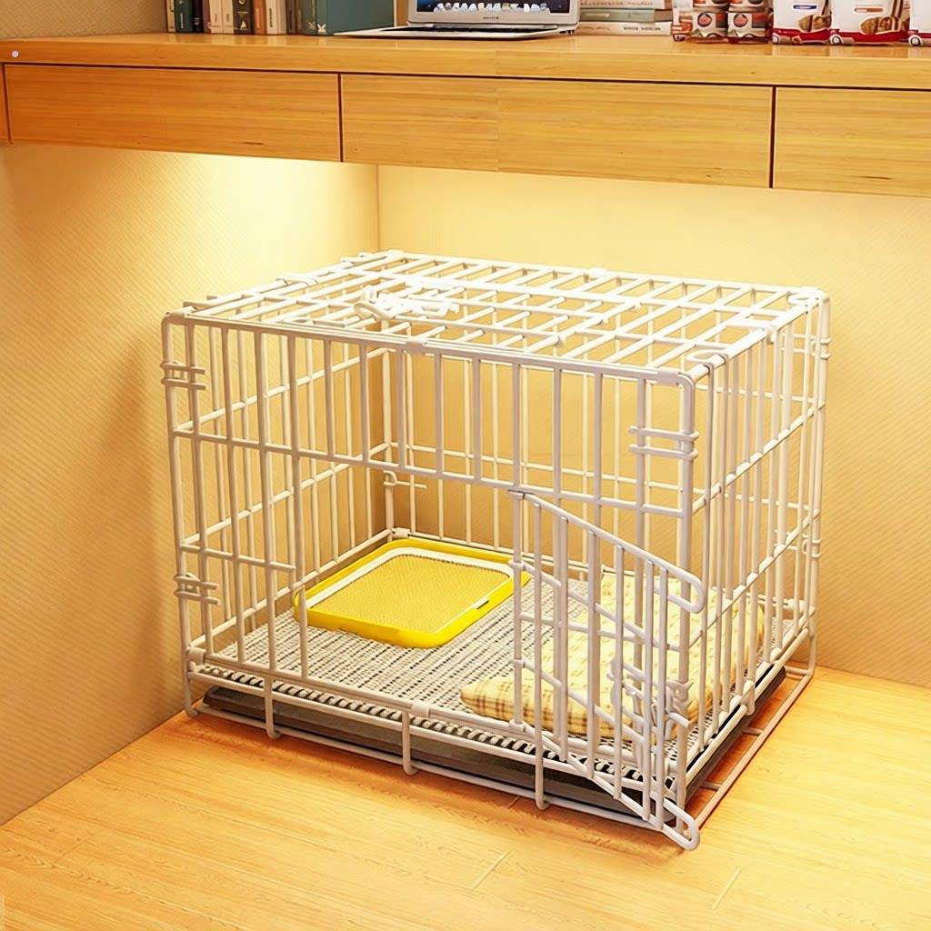 猫笼狗笼子中型犬宠物围栏家用室内栅栏不占地狗舍狗窝训练带厕所