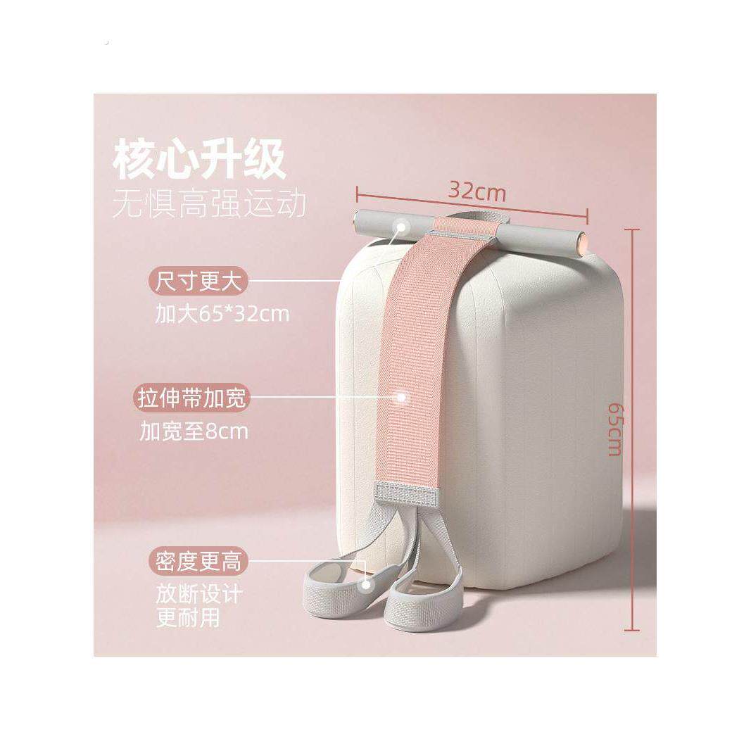 脚蹬拉力器仰卧起坐辅助弹力绳手臂拉伸训练健腹塑身家用健身器材