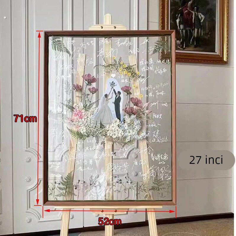 双面透明亚克力相框摆台画框装裱自装大尺寸展示创意画框挂墙