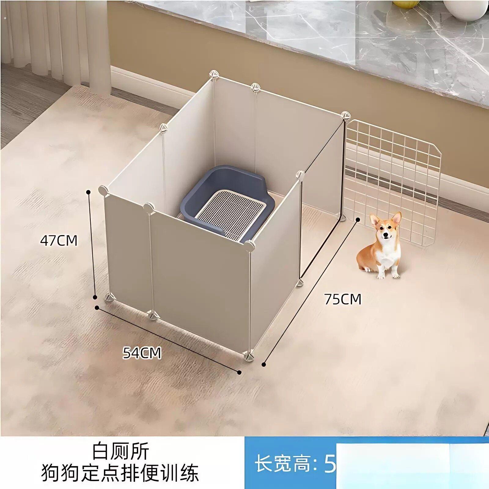 宠物围栏狗笼子围栏式狗狗栅栏室内小型犬狗笼带厕所分离训练护栏