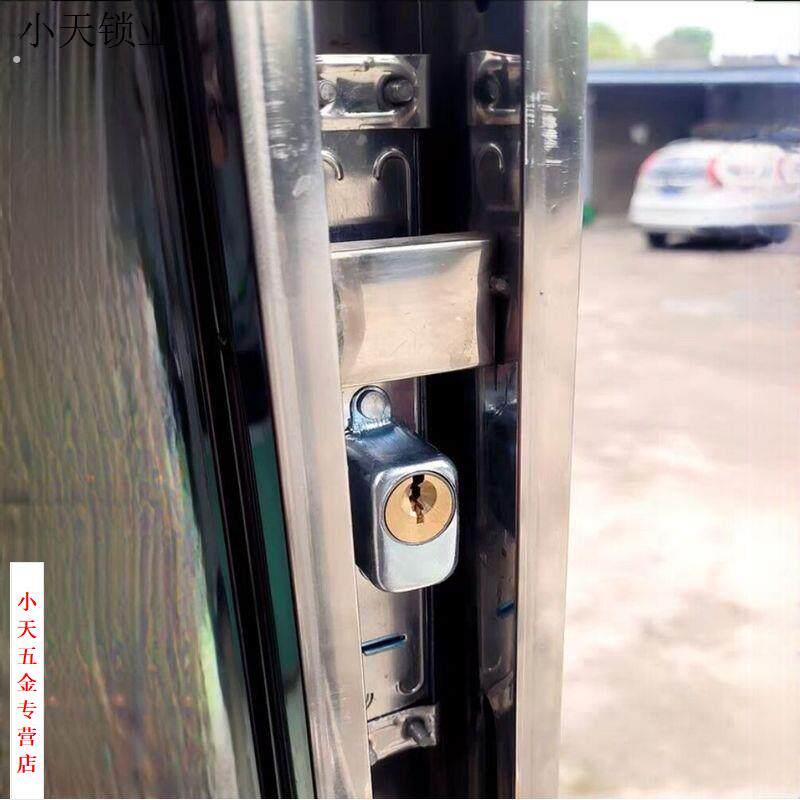 碰锁防盗门锁全铜头大小铁门锁铁拉闸移门锁双舌窗锁推拉门栅栏.