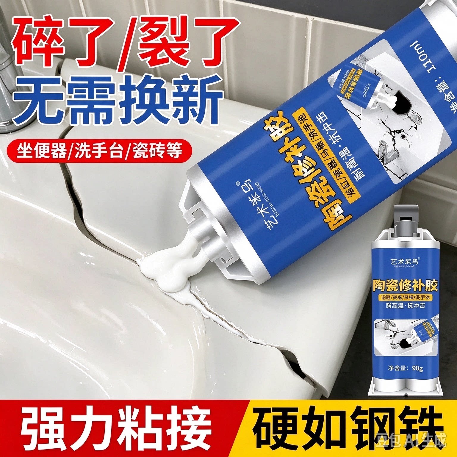 【家务工具】家务工具马桶瓷砖洗手盆裂缝陶瓷清理其他家务工具WT