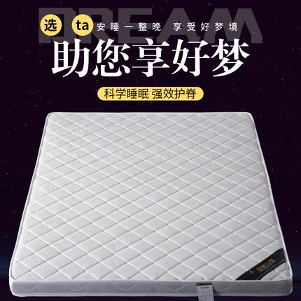 天然环保椰棕床垫榻榻米垫偏硬成人儿童老人均可使用可定制折叠款