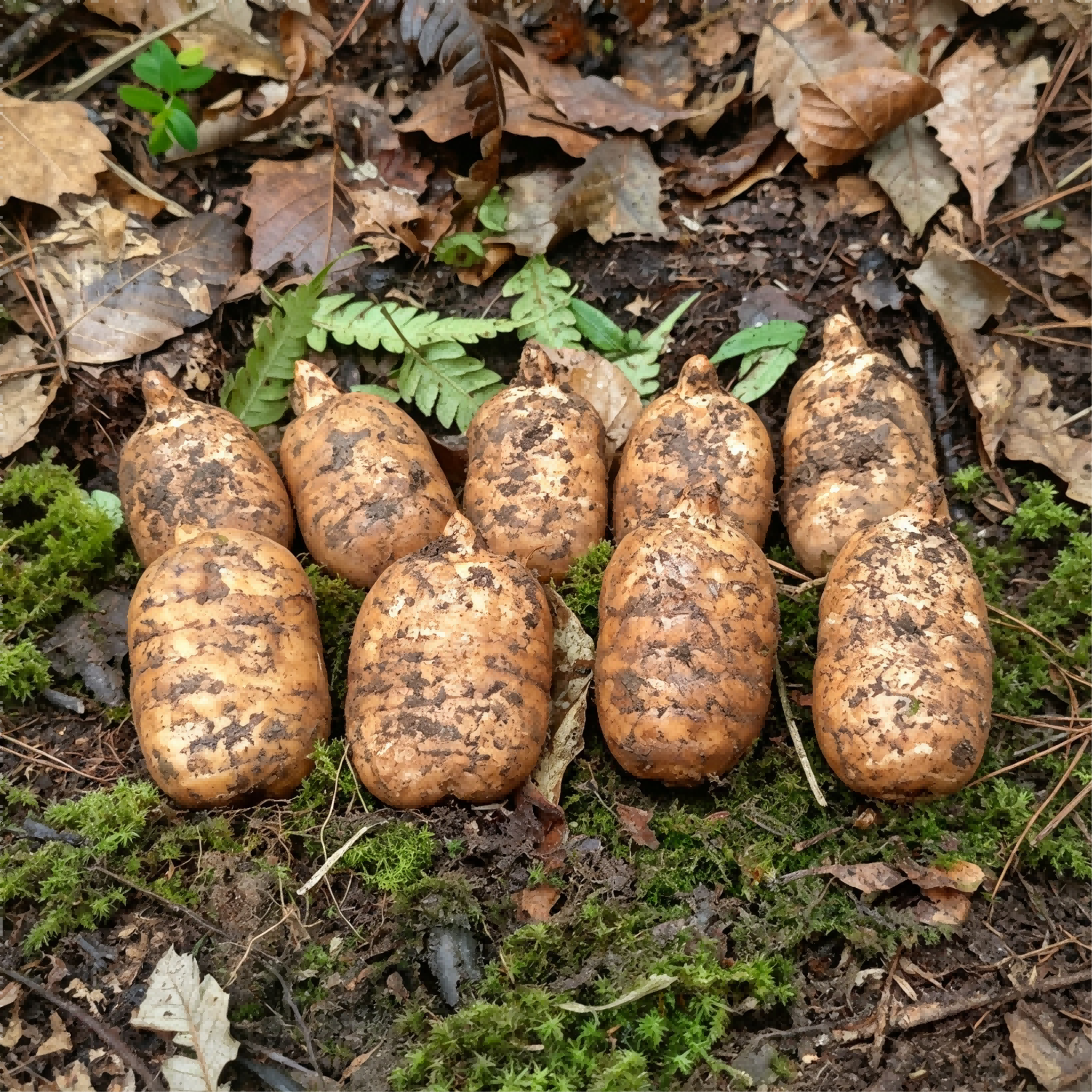 云南小草坝高山无硫仿野生乌天麻