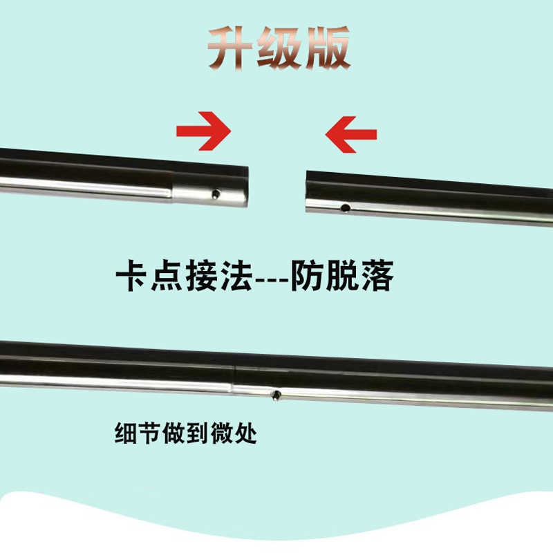 蚊帐不锈钢加固升级版三开门加密宫廷家用1.8m床压脚免安装送挂杆