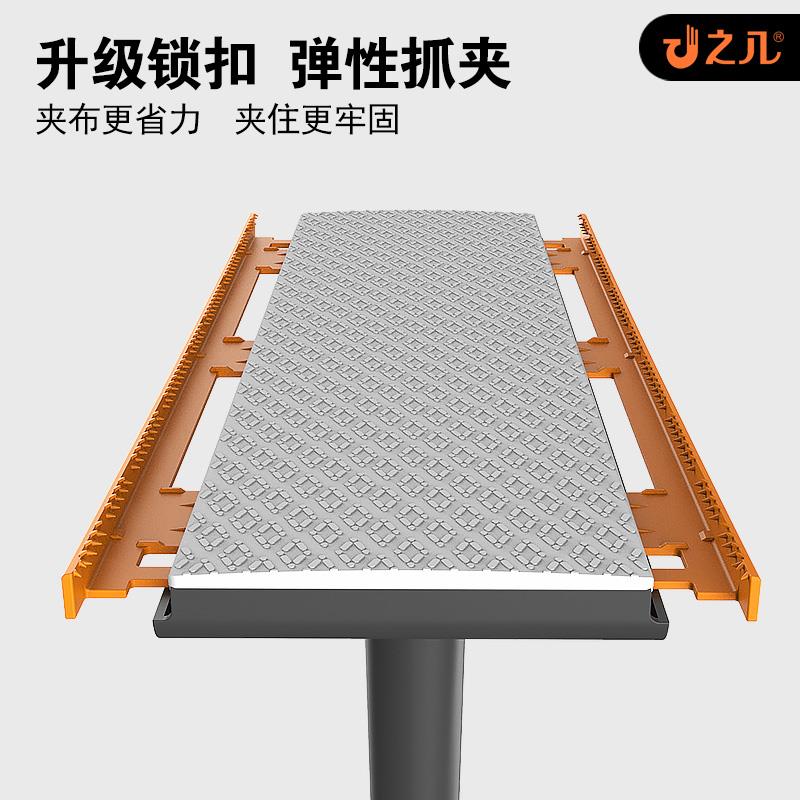 之几34cm特大号夹布拖把自动夹卸布夹毛巾抹布干湿纸巾保洁专用