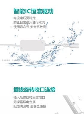 金陵照明集成吊顶led灯厨房平板灯嵌入式厨卫灯天花面板灯吸顶灯