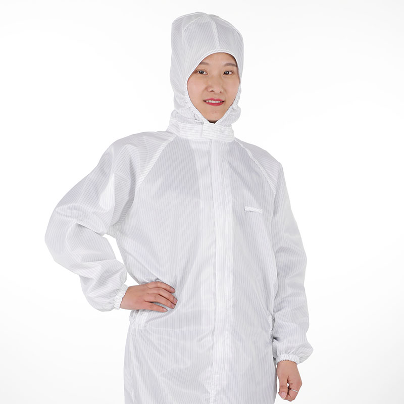 羽兴防静电连体服工作服连帽无尘衣服洁净车间男女防护服装连鞋套