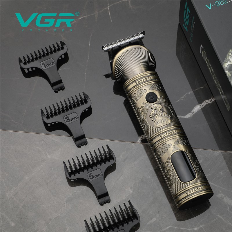VGR106六合一套装剪发电推剪专业复古油头理发推剪专业电动理发器
