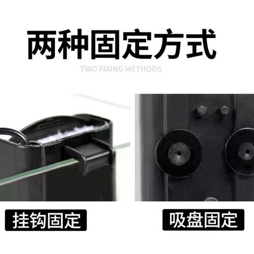 乌龟缸过滤器龟池龟箱过滤低水位静音迷你小型三合一浅水瀑布水泵