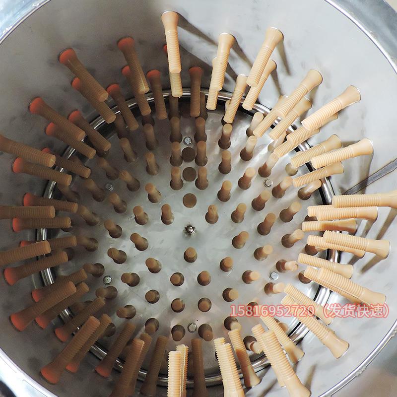 60/65/75型加厚家禽脱毛机三鸟脱毛机鸡鸭鹅档店涡轮快速脱毛商用