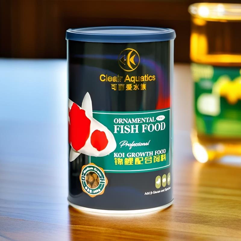 可丽爱观赏鱼锦鲤配合饲料金鱼饲料鹦鹉鱼食热带鱼发财鱼增红增体