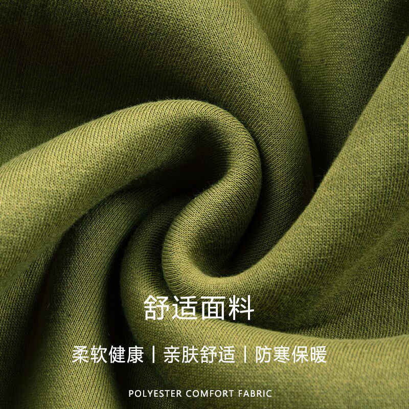 爸爸加绒秋冬装中老年特厚款羊羔绒卫衣外套爷爷防寒保暖棉衣大码