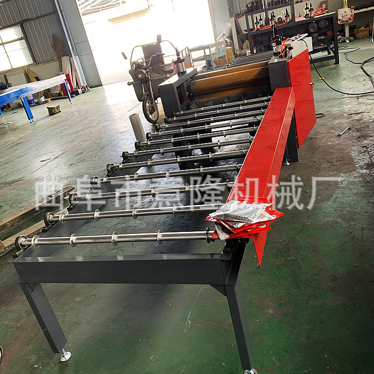 凹凸门板海绵辊涂胶机 橱柜家具板自动涂胶机意隆厂家批发质保