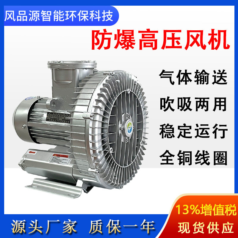 5.5KW隔爆防腐高压鼓风机
