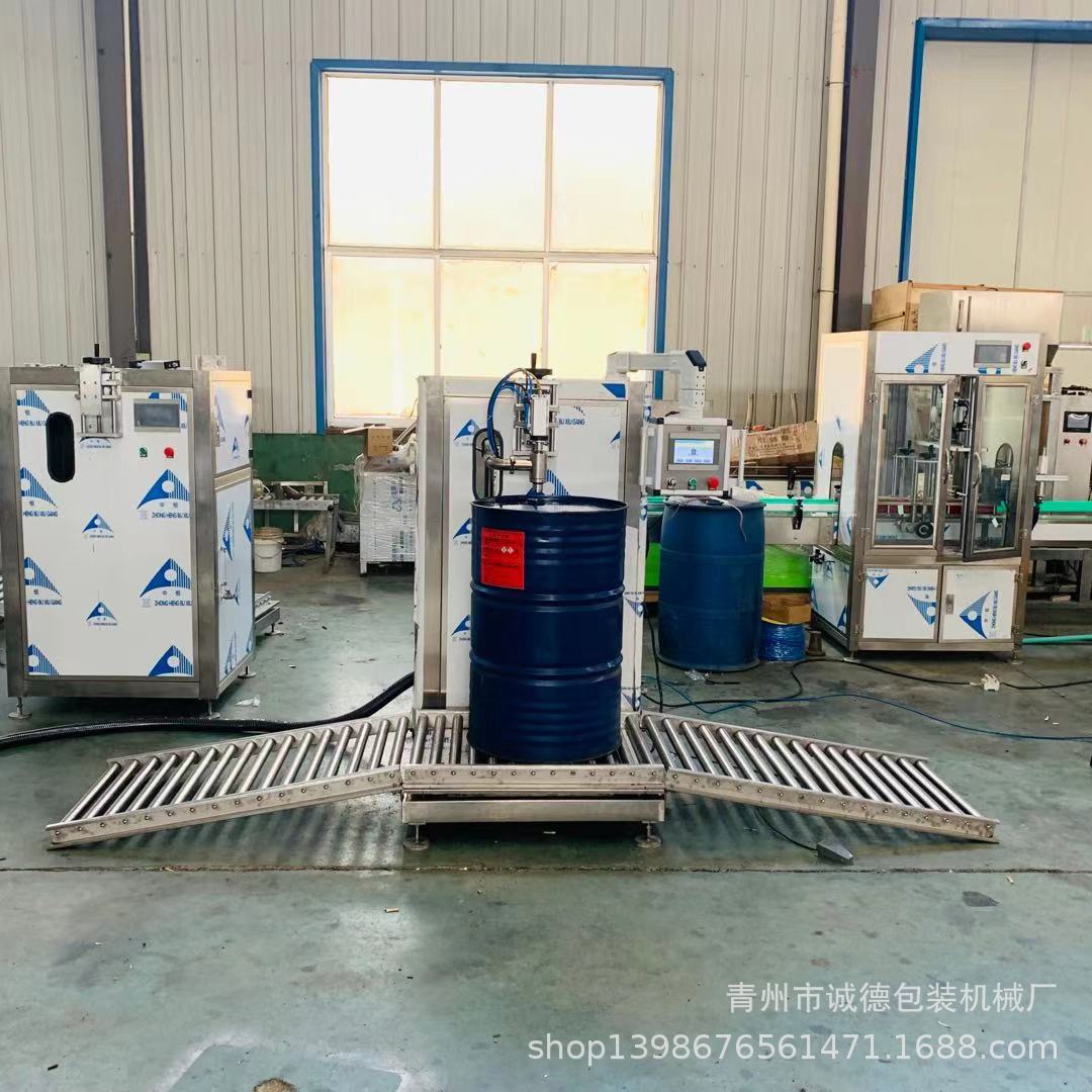 200L化工防爆半自动糖浆灌装机