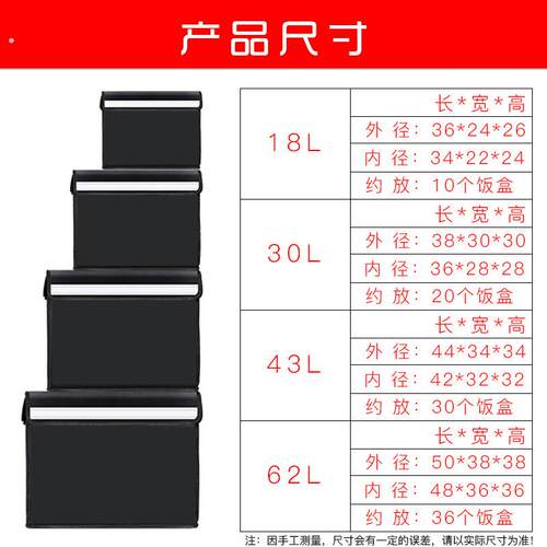 外卖专用箱子送外卖骑手外面送餐专用箱夜市摆摊冷藏箱保温电动车
