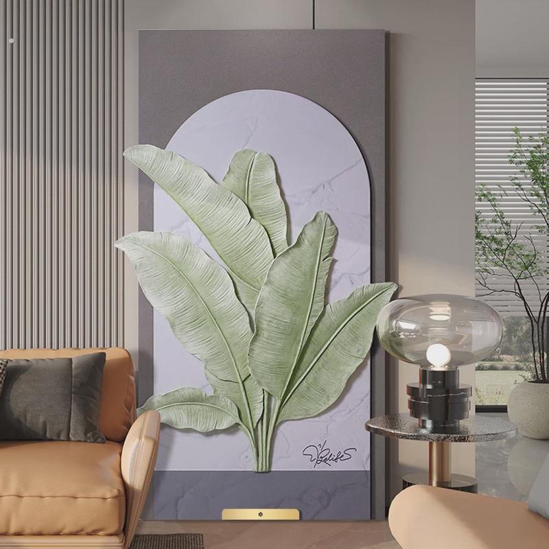 福雕家业似锦玄关装饰画立体走廊过道挂画现代简约小清新寓意好
