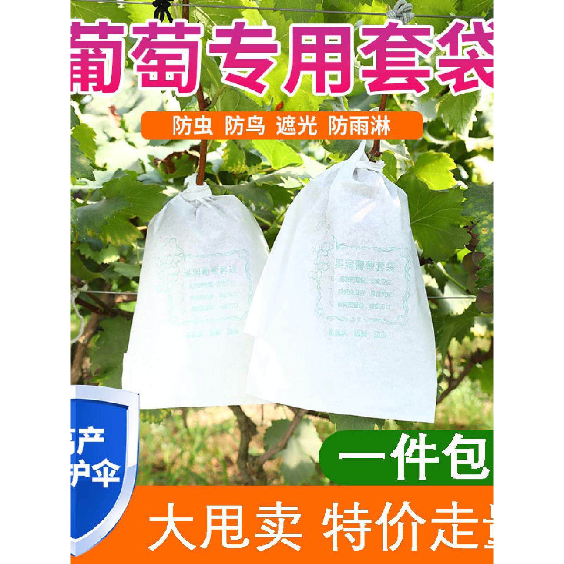 葡萄保护套袋专用袋防虫鸟葡萄套育袋葡纸袋果袋袋子防水萄专用的