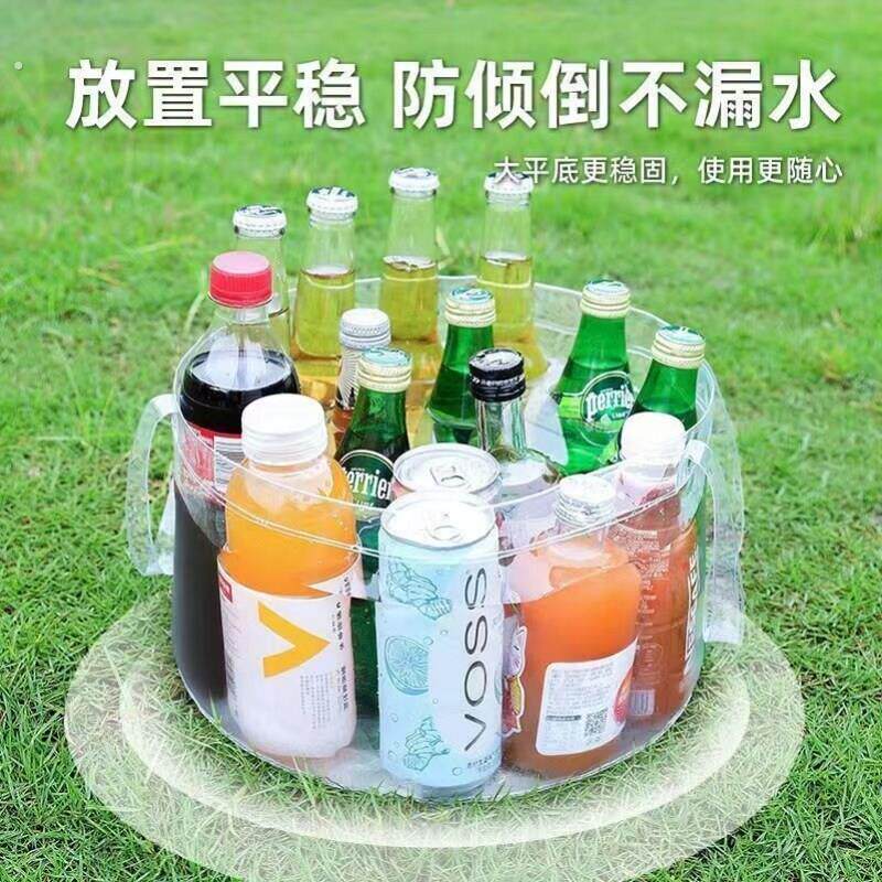 旅行用品神器酒店小物件旅游洗漱可携式可折叠水盆加厚款折叠盆