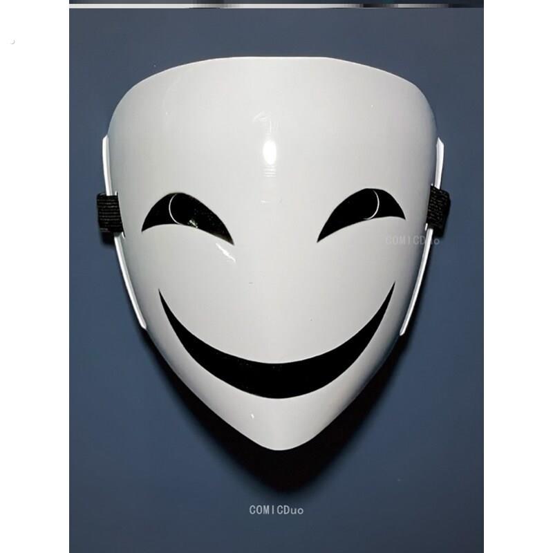发光漆黑的子弹蛭子影胤面具全脸小丑黑之契约者怪盗基德万圣节