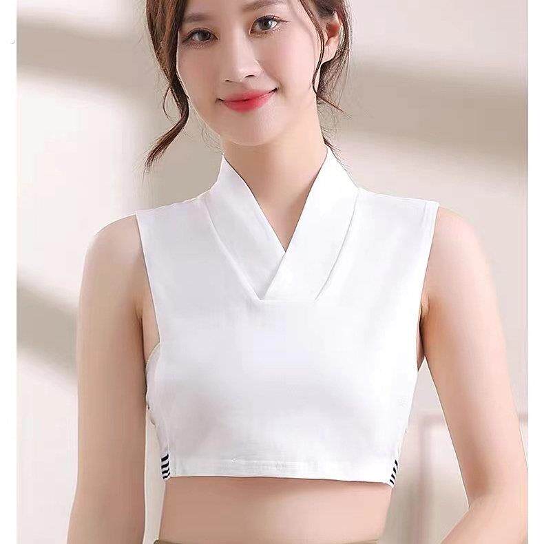 汉服假领子百搭女假领白色汉服中衣假领针织百搭汉服高档衣领内搭