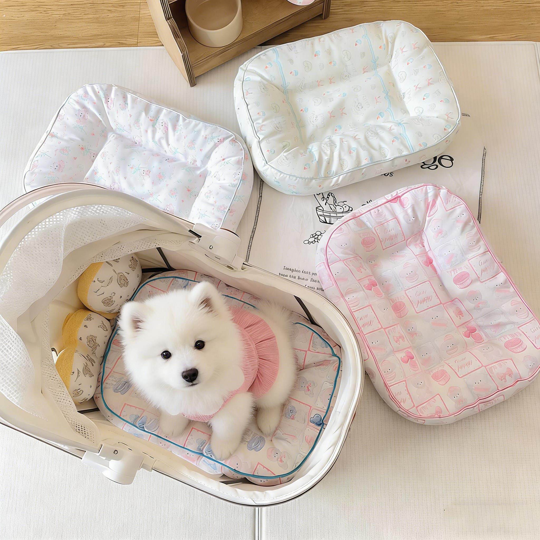 萨摩耶专用大型犬新型狗窝四季通用睡垫夏天狗狗垫子宠物地垫夏季