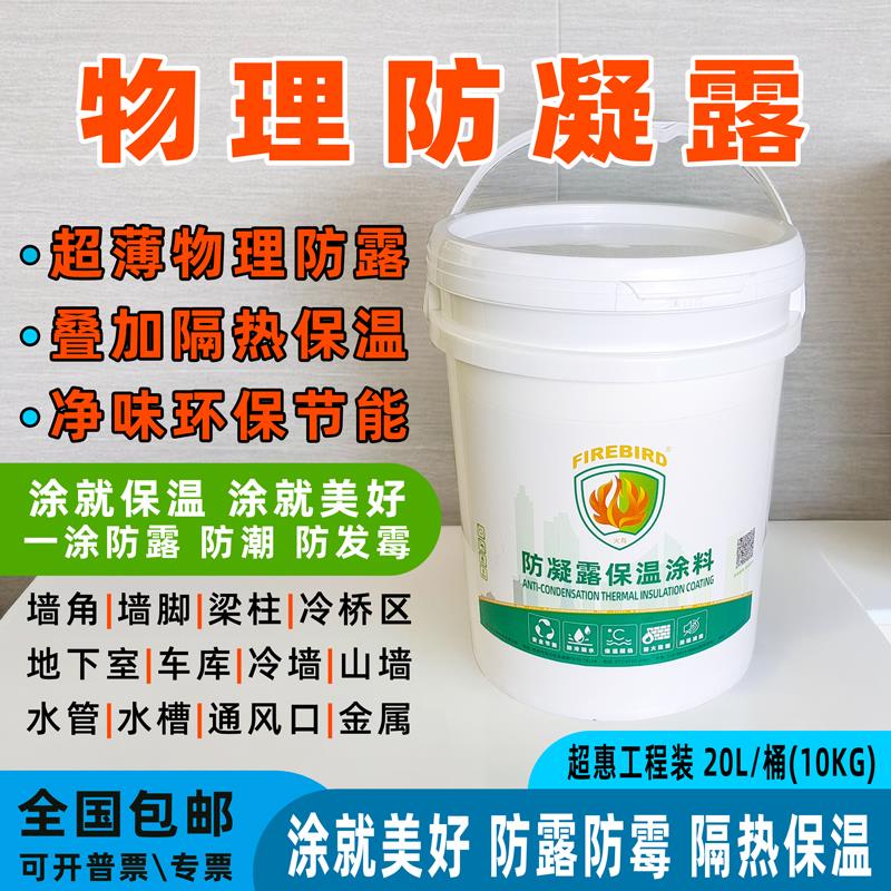别墅地下室防潮防冷凝水防凝露防发霉建筑内墙保温专用隔热涂料王