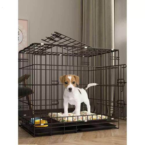 宠物围栏猫笼狗笼子中型犬家用不占地狗舍狗窝训练带厕所室内栅栏