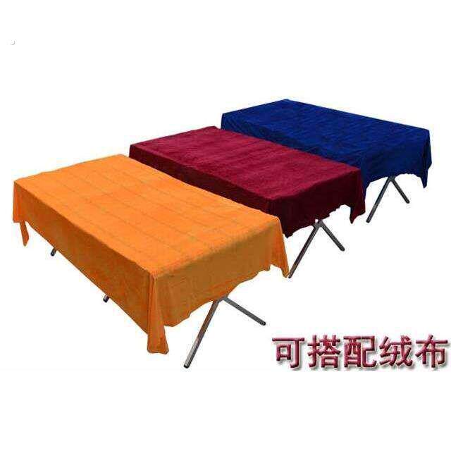 摆摊折叠地摊货架多功能竹席夜市摆摊桌优质编织伸缩架子送绒布