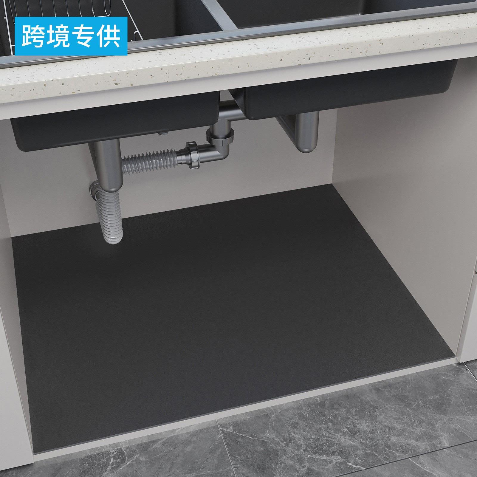跨境简约硅藻泥下水槽垫防污防油沥水垫可裁剪衣柜防潮垫橱柜垫