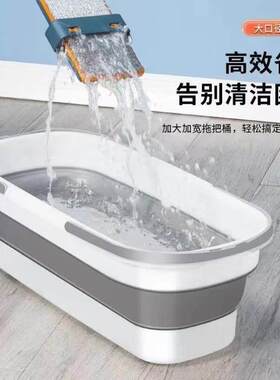 拖把桶家用阳台移动拖布池水槽洗墩布平板卫生间墩布池塑料地盆