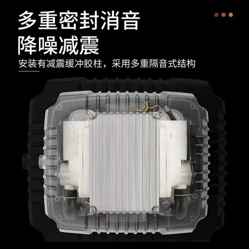 优之星LAP大功率静音增氧泵鱼池氧气泵水族海鲜养鱼打氧机插电