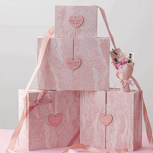小号礼物盒仪式感精美化妆品生日伴手礼空礼盒高级送女生礼物