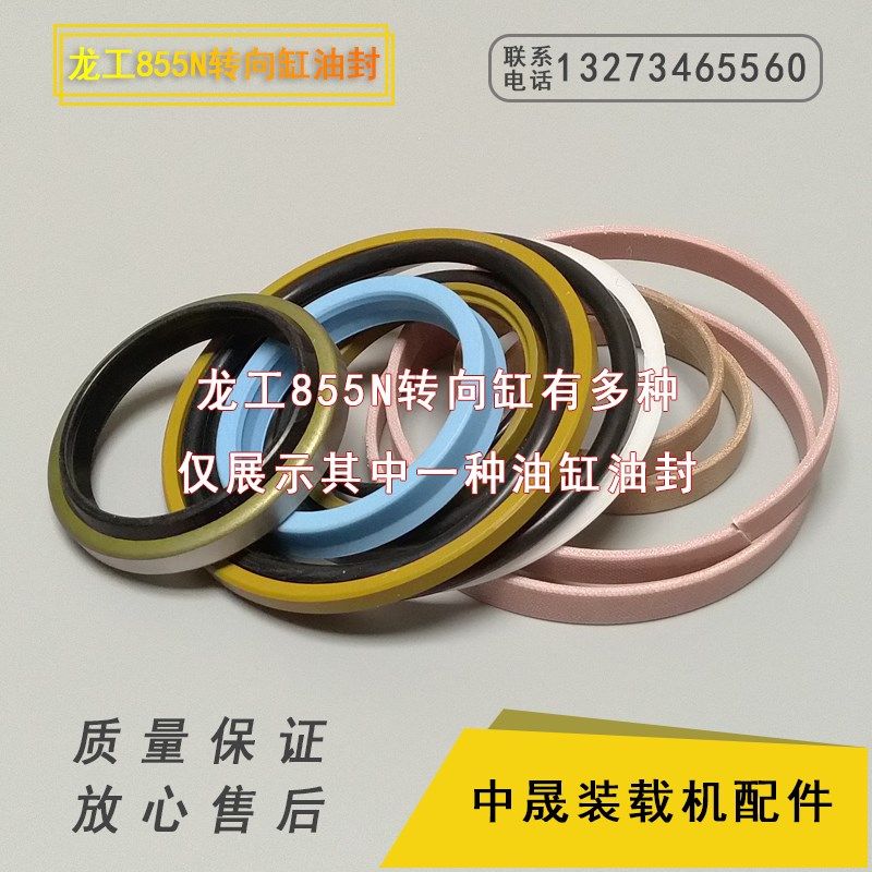 原厂龙工855N装载机转向转斗动臂翻斗大臂小臂举升油缸侧斜缸油封