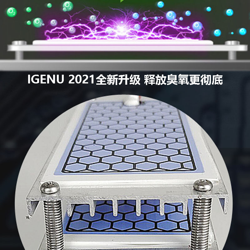 杰禹110v臭氧消毒机家用空气除甲醛杀菌空间除臭异味臭氧发生器