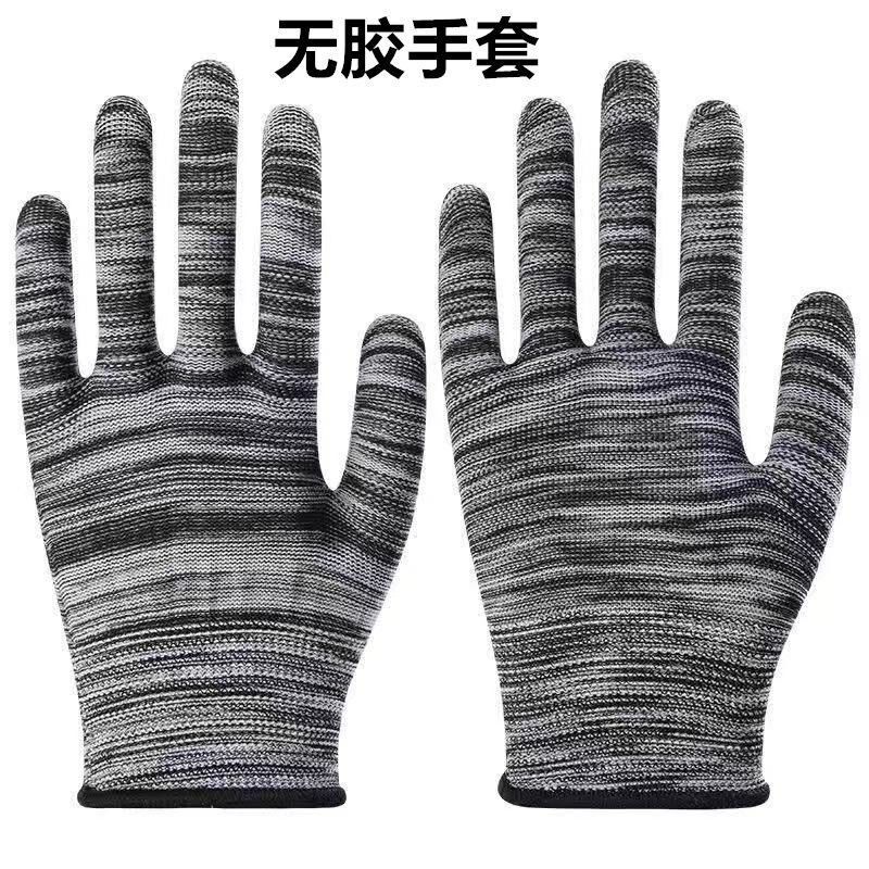 尼龙线手套夏秋季薄款透气防晒女士家务生活工作耐磨务农劳保手套