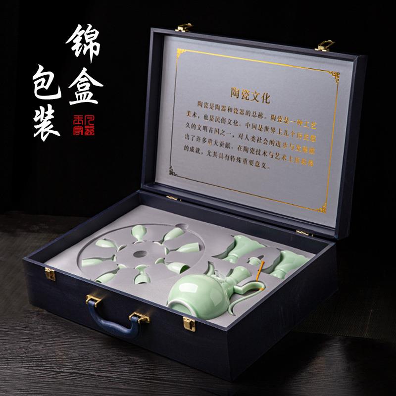 白酒杯套装家用高档景德镇陶瓷中式仿古酒具酒壶酒杯小酒盅分酒器