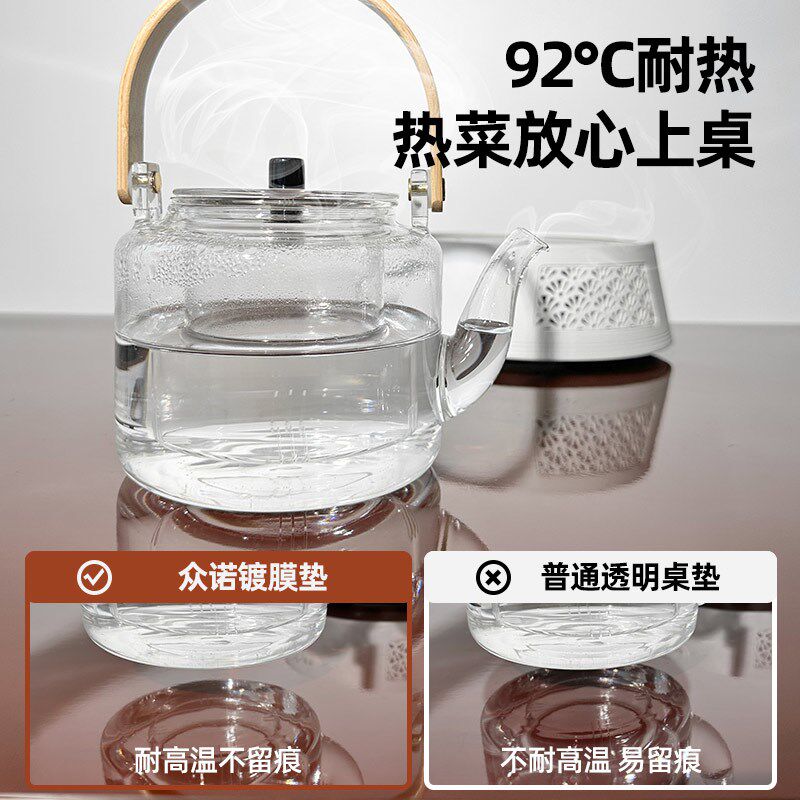 pvc透明餐桌垫防水防油防烫软膜免洗玻璃茶几桌面保护垫子水晶板