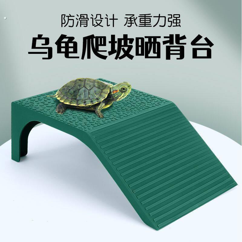 乌龟楼梯乌龟晒背台浅水龟缸爬坡巴西龟草龟半水龟爬台休息躲避水