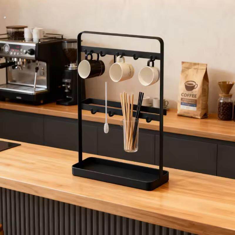 日式收纳架钥匙墙挂钩挂架 桌面小物件首饰数据线便签纸置物架