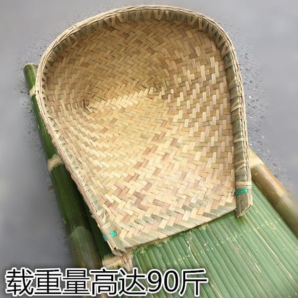 四川农家竹编簸箕撮舞台表