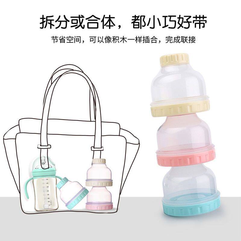 婴儿便携式奶粉盒外出大容