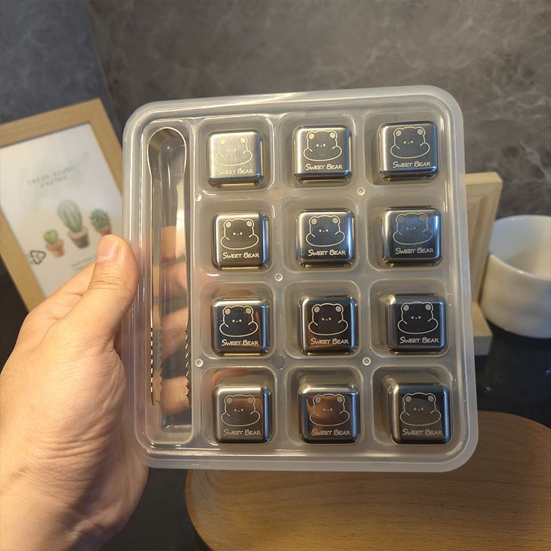 食品级316不锈钢冰块威士