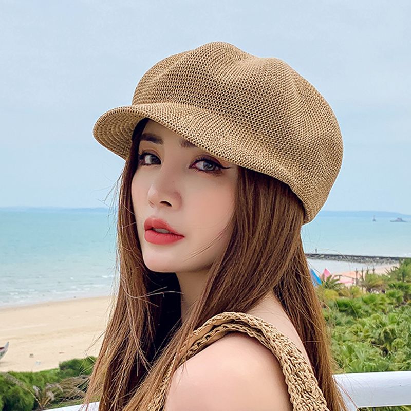 帽子女夏季韩版潮草显脸小